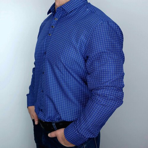 Рубашка DINO SESSUN, размер S, синий