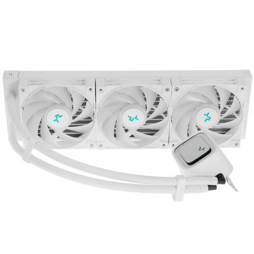 Жидкостное охлаждение для процессора DeepCool LS720 WH R-LS720-WHAMNT-G-1 - фото №6