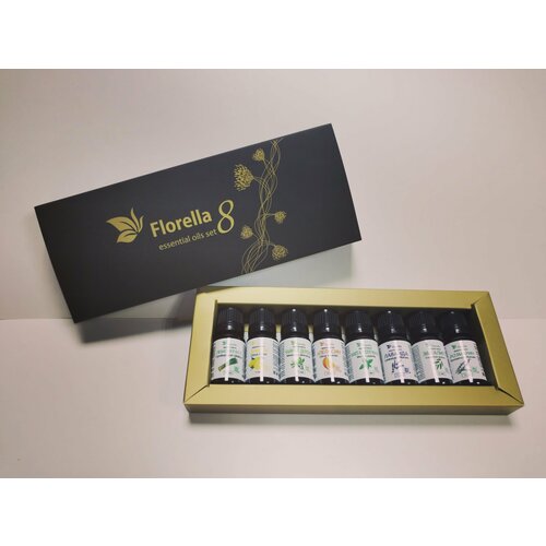 Набор эфирных масел 8 ароматов по 10мл