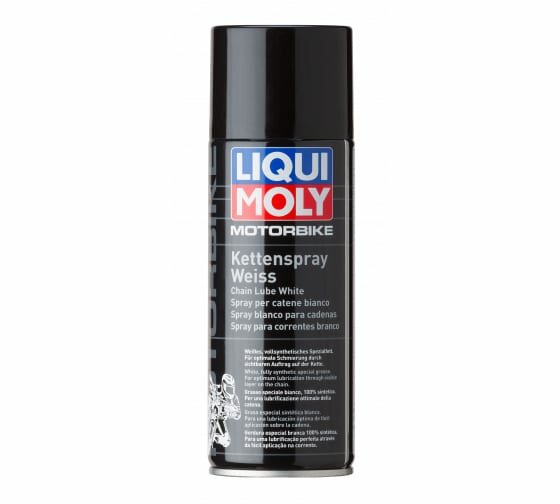 Смазка Liqui Moly Motorbike Kettenspray weiss 0.4л (1591) - фото №4