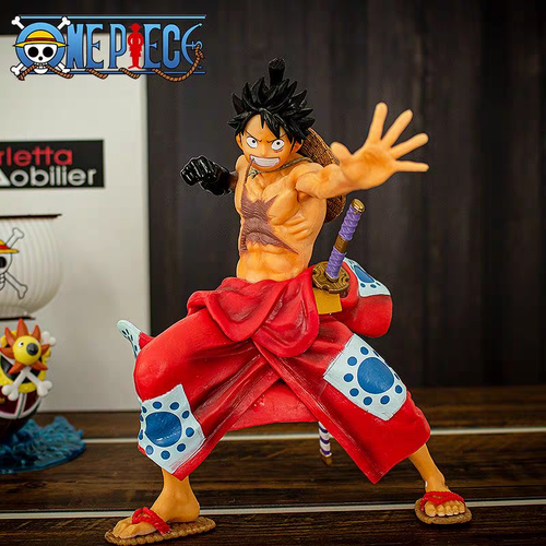 Манки Д. Луффи Ван Пис / One Piece коллекционная аниме фигурка 21 см