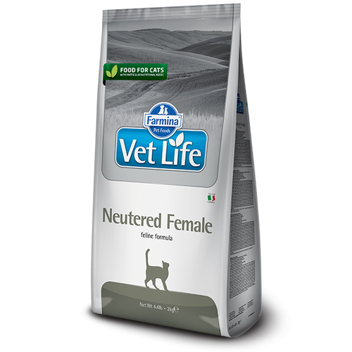 Farmina Vet Life Neutered Female для стерилизованных кошек, 2кг