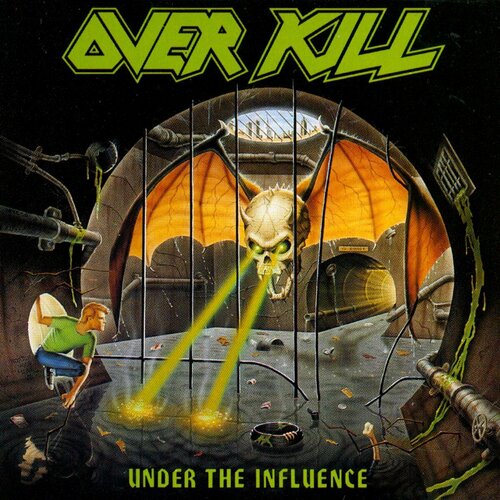 OVERKILL Under The Influence, LP (Reissue, Remastered, Yellow Marble Vinyl) overkill taking over lp pink marble vinyl