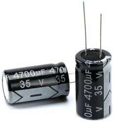 Конденсатор электролитический 4700мкФ 35В ±20% (10 шт)