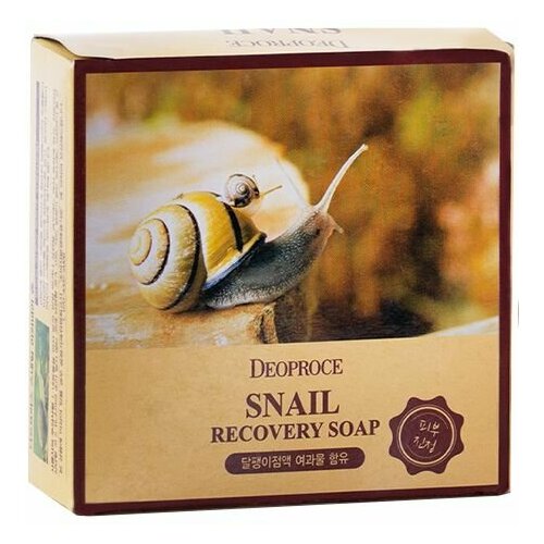 Мыломыло Deoproce Soap (Snail Recovery Soap - с улиточным секретом), 100 г