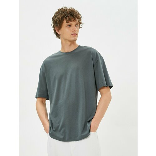 фото Футболка koton, размер xl, серый