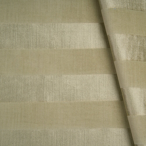 Ткань мебельная интерьерная для декора шитья и рукоделия в полоску обивочная велюр зеленая 2120₽