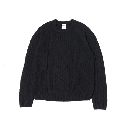 Лонгслив спортивный NIKE, размер L, черный round neck sweater korean fashion sweater jumper women knit sweater casual long sleeve knitted sweater casual wear knit top