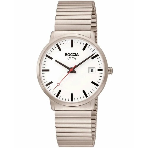фото Наручные часы boccia 3622-04, белый, серебряный