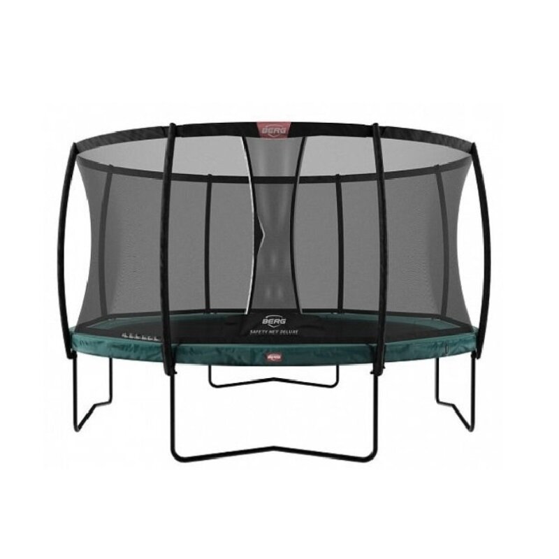 Батут BERG Champion Regular 430 Green + Safety Net Deluxe (35.44.27.02+35.72.24.03)