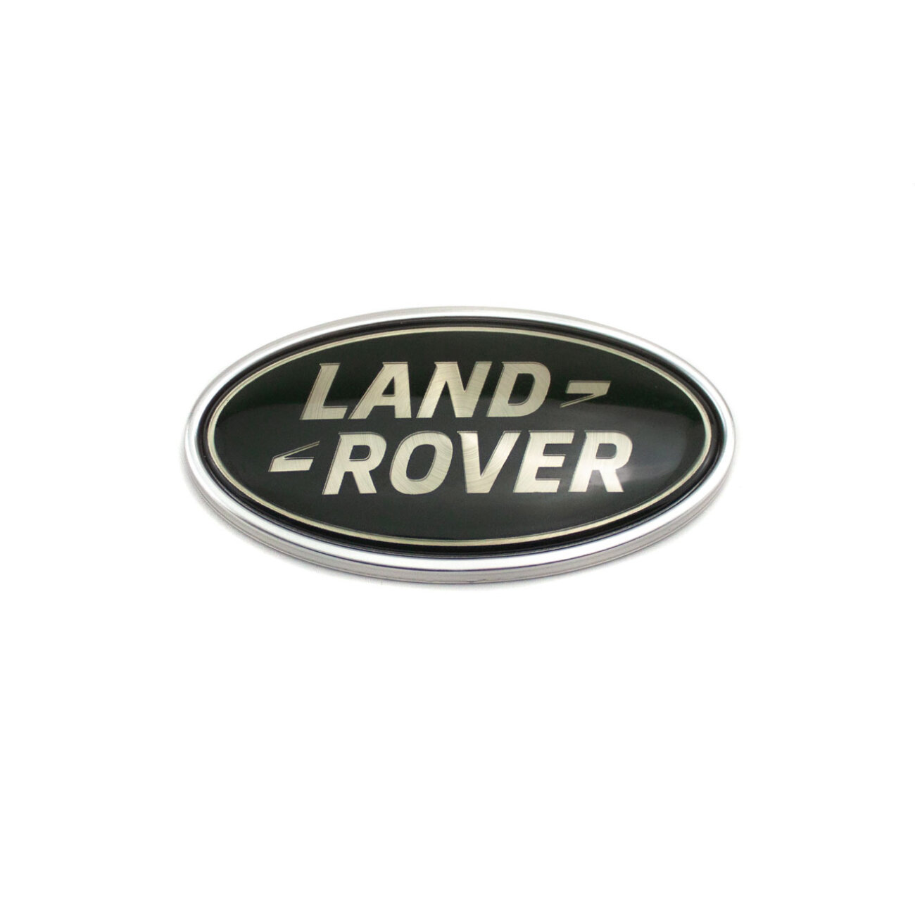 Эмблема на багажник Land Rover темно зеленая
