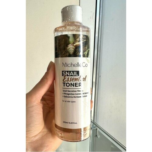 Тонер для лица Michelleco Essential Toner 250 мл в SNAIL Essential Toner Тонер для лица с муцином улитки