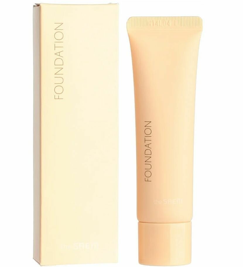 The Saem Тональный крем Saemmul Airy Cotton Foundation 02 Natural Beige, 30мл