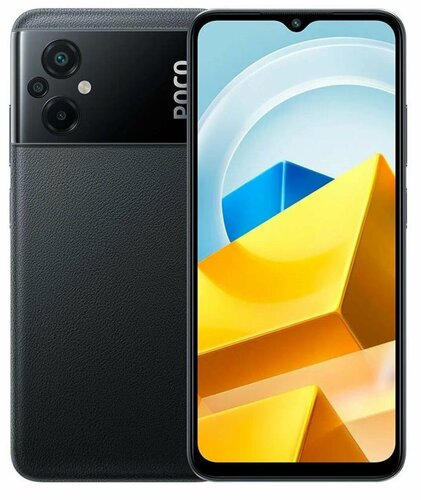 Смартфон Xiaomi POCO M5 4/64 ГБ Global, Dual nano SIM, черный — купить ...