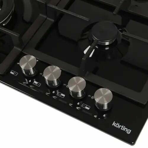 Встраиваемая газовая панель KORTING HG 665 CTN, официальная гарантия — фото 1