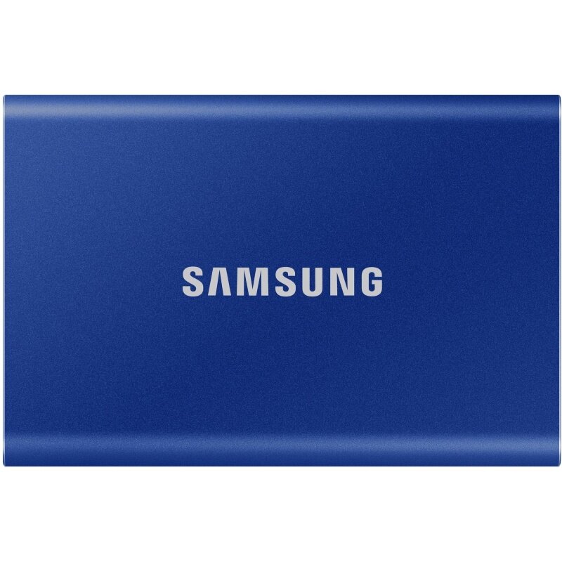Портативный SSD Samsung "Indigo Blue", T7, 2 Тб (MU-PC2T0H/WW)