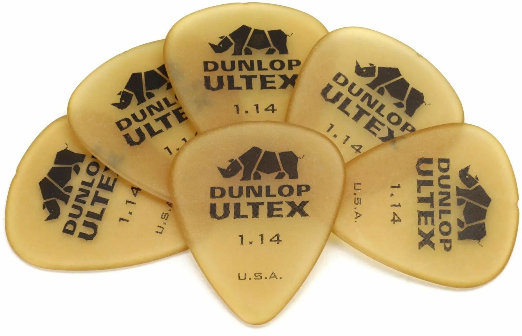 DUNLOP ULTEX SHARP медиаторы USA 1.14mm упаковка 3 шт.