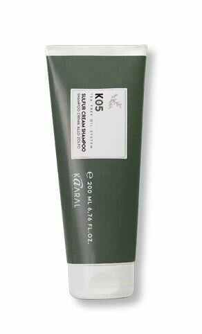 Kaaral K05 Шампунь для волос на основе серы Sulfur Cream Shampoo 200мл