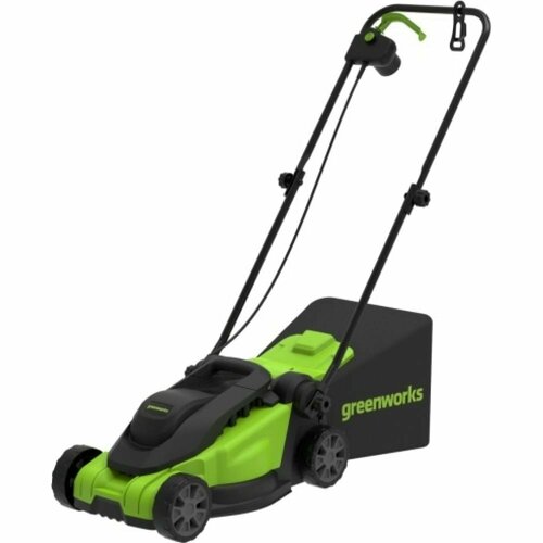 газонокосилка электрическая greenworks 2000 вт 43 см Электрическая газонокосилка GreenWorks 2517807