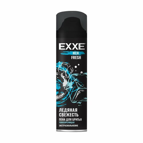 EXXE Пена для бритья Тонизирующая, 200 мл пена для бритья exxe тонизирующая fresh 200 мл