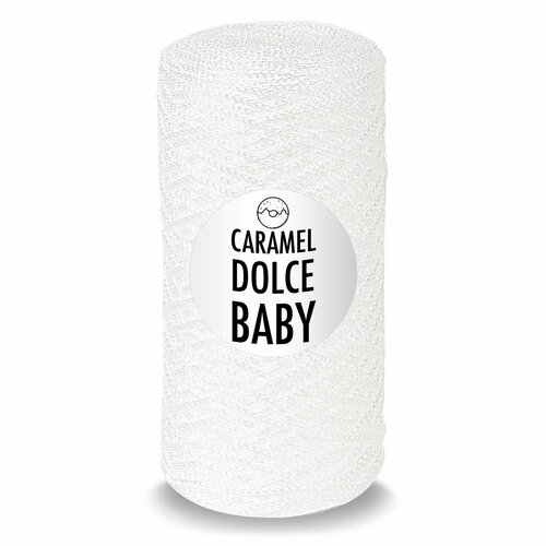 Пряжа Caramel Dolce Baby, 140 гр, 220 м, 100% полимерная нить, (Безе) (1 шт.)