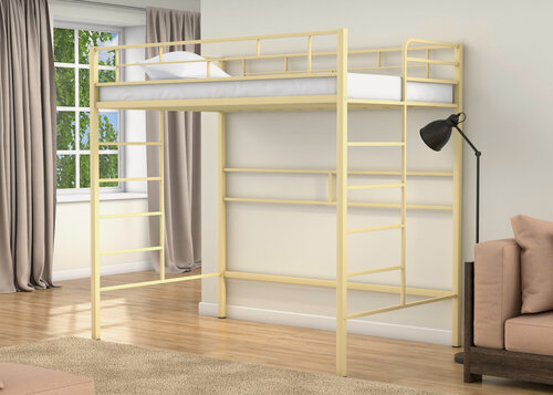 Изображение товара Кровать чердак Амстердам-2/120 Слоновая кость