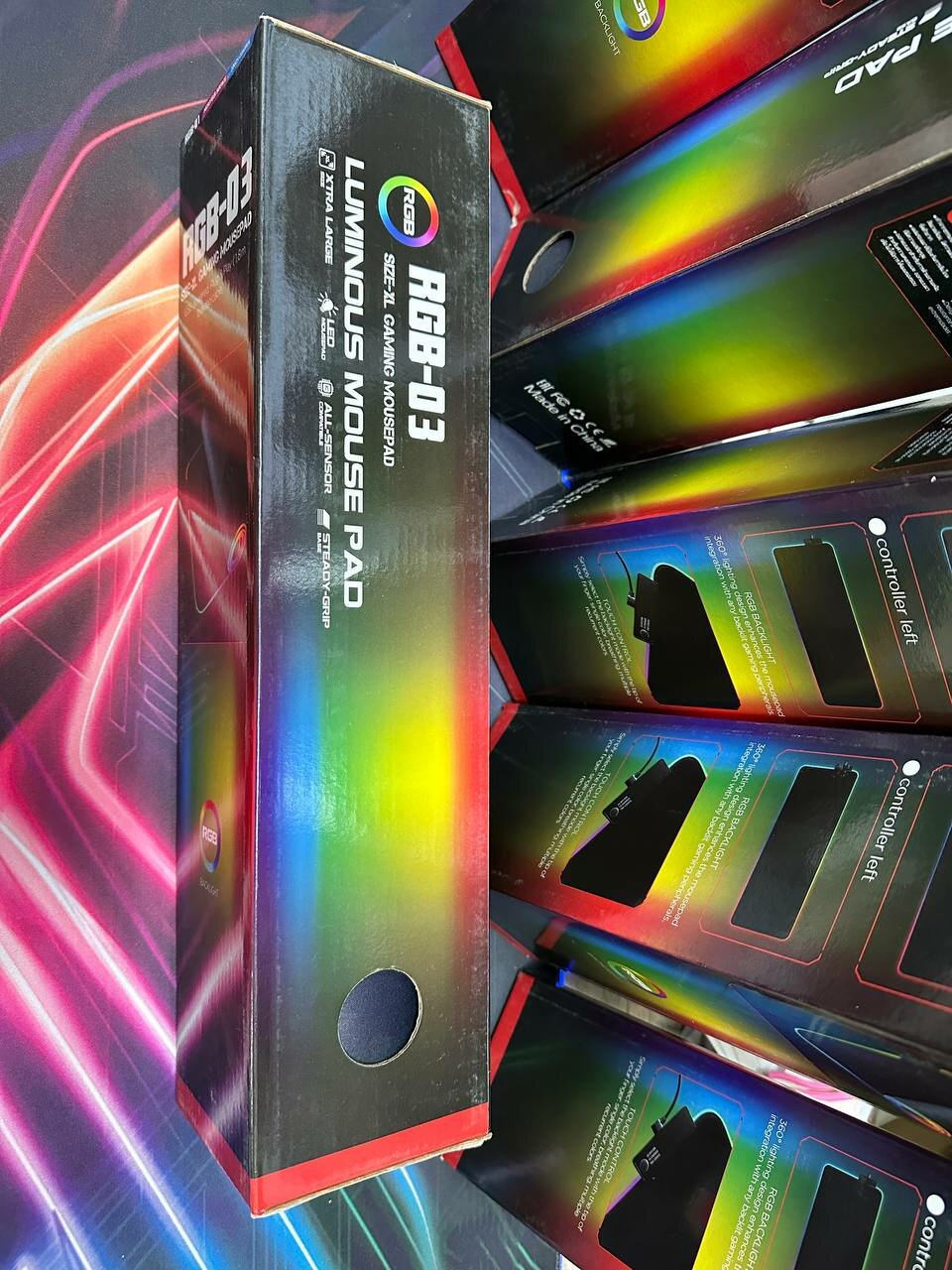 Коврик для мыши Steelseries QcK Prism черный 63391 - фото №19