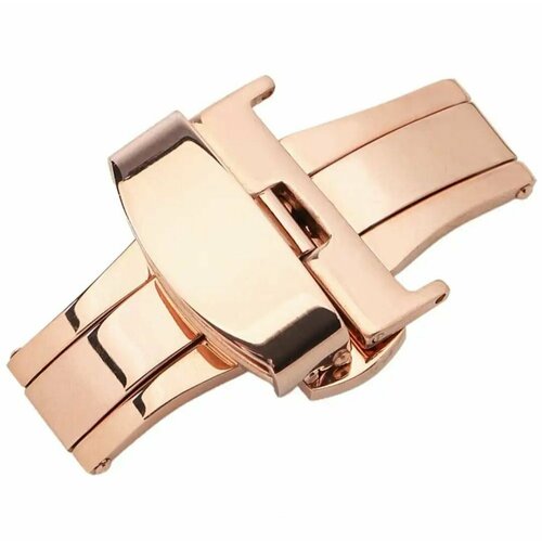 Застёжка клипса бабочка для Кожанных ремешков.