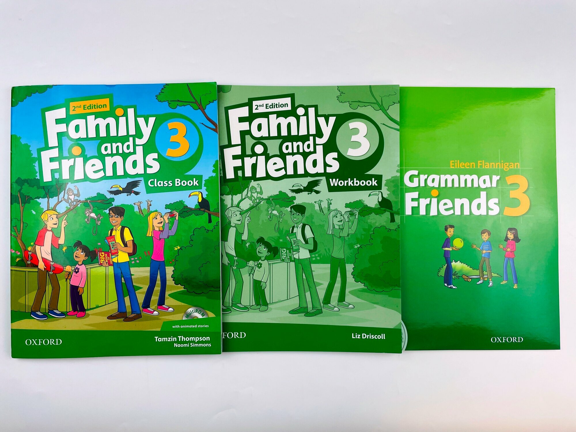 Family and Friends 3 (2nd edition) Class Book + Workbook + CD+ Grammar friends 3