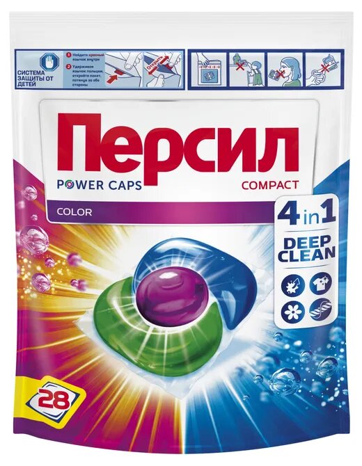 Капсулы для стирки Persil Пауэр 4в1 Свежесть 42шт - фото №4