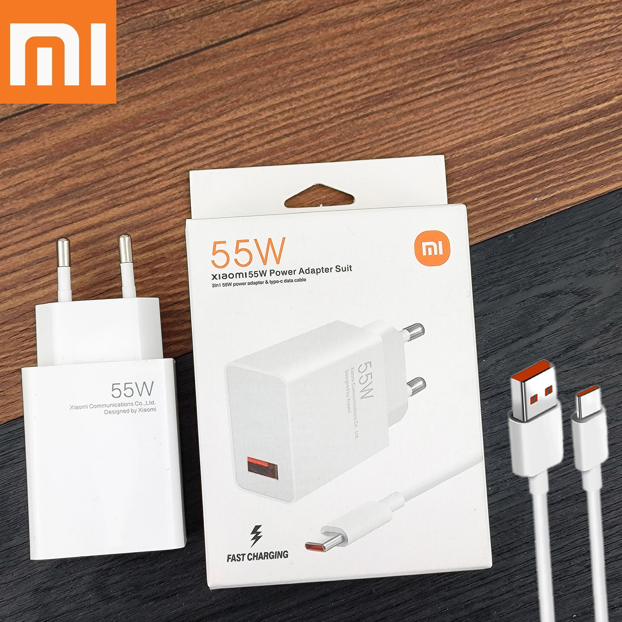 Зарядное устройство Xiaomi 55W Adaptor (MDY-12-EA)