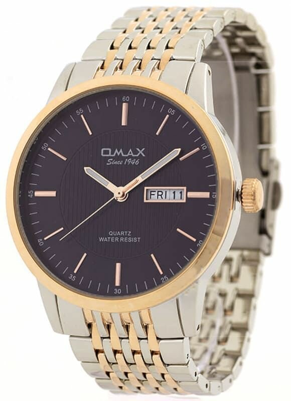Наручные часы OMAX, серебряный, черный, золотой