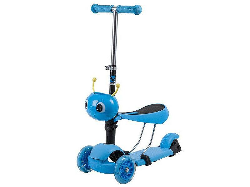 Самокат Novatrack Disco-Kids Light Blue 120S. DISCOKIDS. BL9