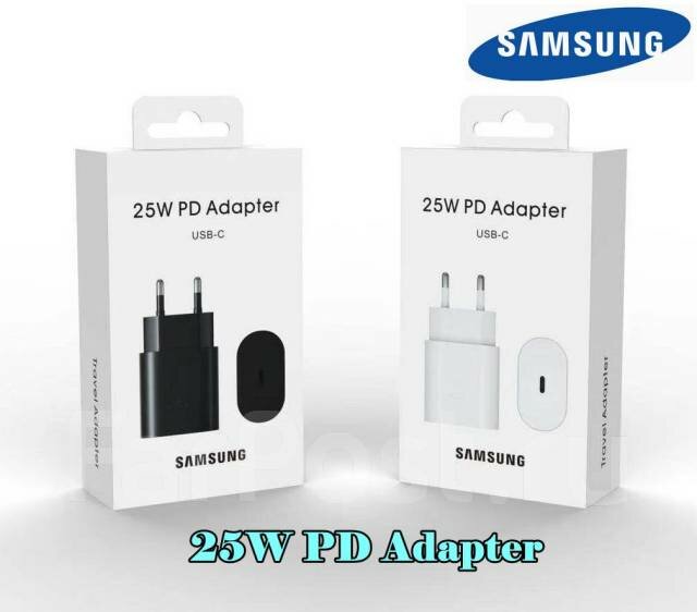 Сетевое зарядное устройство Samsung Adaptive Fast Charge 25Вт Белый