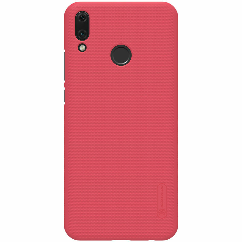 фото Накладка Nillkin Frosted Shield пластиковая для Huawei Y9 (2019) Red (красная)