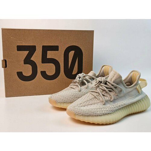 Кроссовки adidas YEEZY BOOST, размер 48 EU, бежевый