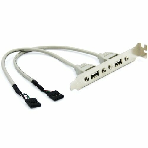 Планка USB2.0 KS-is KS-565 вывод 2-х портов usb2.0 с материнской платы на корпус