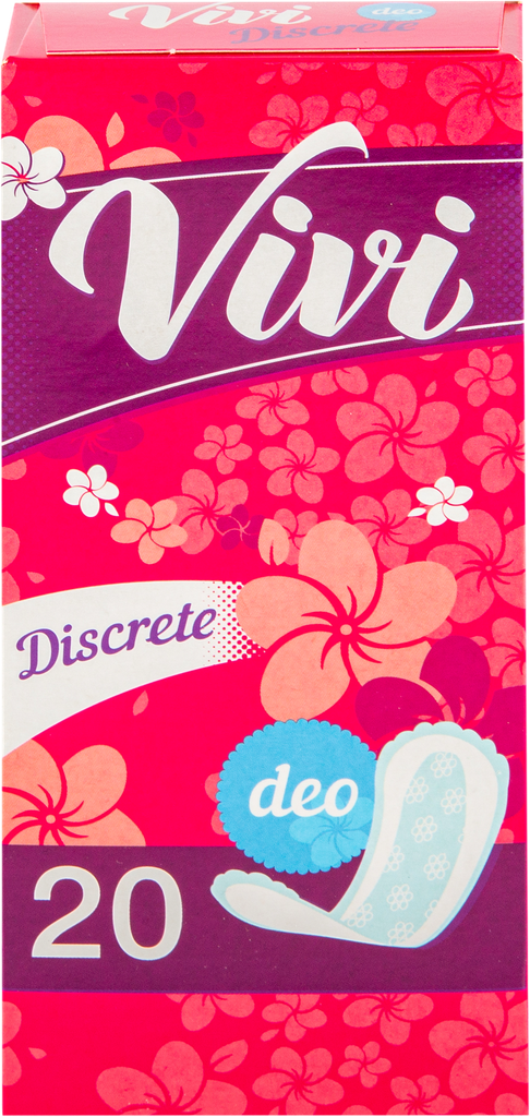 Прокладки ежедневные VIVI Discrete Form Deo, 20шт