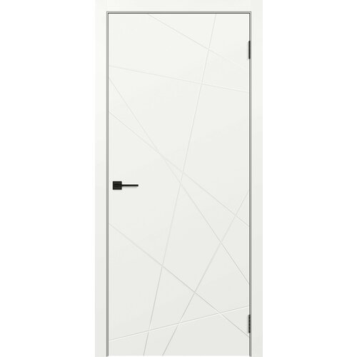 Дверь межкомнатная Вектор Эмаль белая 2000х800 Глухая (ДГ)
