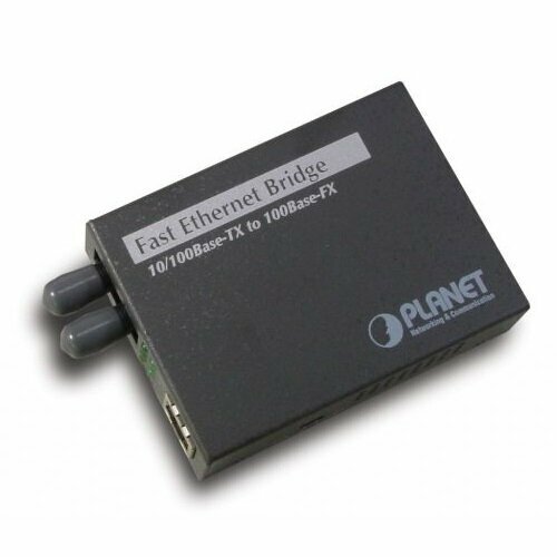 Медиаконвертер Planet FT-801 planet ft 801 медиа конвертер 10 100base tx to 100base fx st bridge media converter lfpt supported