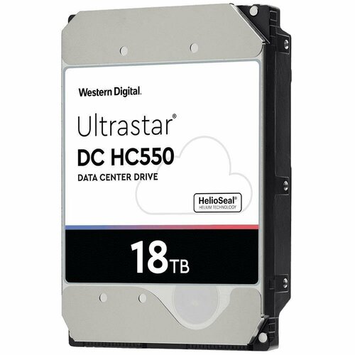 Жесткий диск SATA 18TB 7200RPM 6GBS 512MB DC HC550 0F38467 WD 44355₽