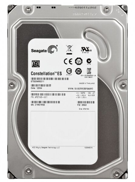 Жесткий диск Seagate ST500NM0011 500Gb SATAIII 3,5" HDD