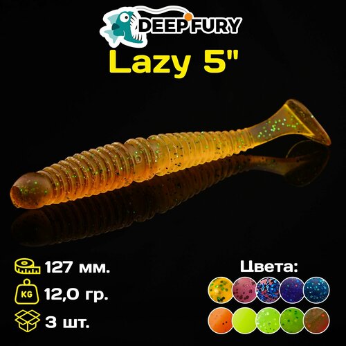 Силиконовая приманка Deep Fury Lazy 5