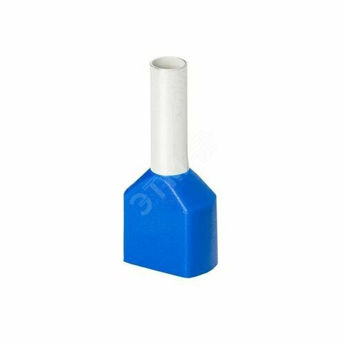 Наконечник кабельный нейлоновая изоляция втулочный двойной 2x25мм длина 10мм 1000шт 1768₽