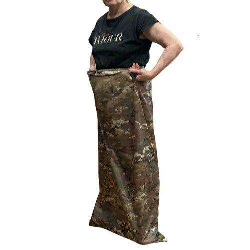 Мешок для бега для прыжков 115х60 см с ручками хаки 1300₽