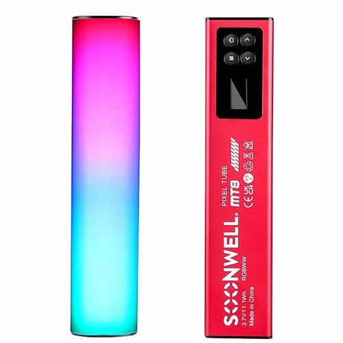 Осветитель SoonWell MT8 Pixel Tube Красный mt8 красный кабель акустический