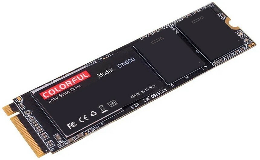 Твердотельный накопитель SSD Colorful CN600 M.2 2280 512GB Client PCIe Gen3x4 with NVMe, 3200/1700, 3D NAND, oem