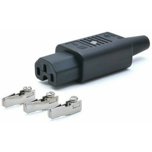 Вилка Lanmaster LAN-IEC-320-C13 упак1шт 1м черный 990₽