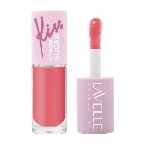 фото Lavelle collection блеск для губ глянцевый sugar kiss, 7 мл, 06 коралловый