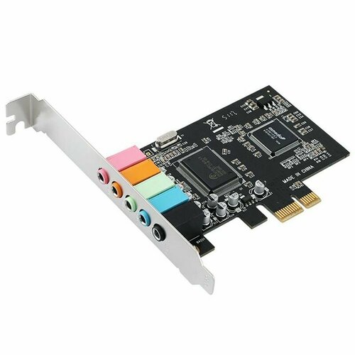 Внутренняя звуковая карта PCI 51 для Windows 7 3D Stereo PCI-E чип CMI8738 3264 Bit 1582₽